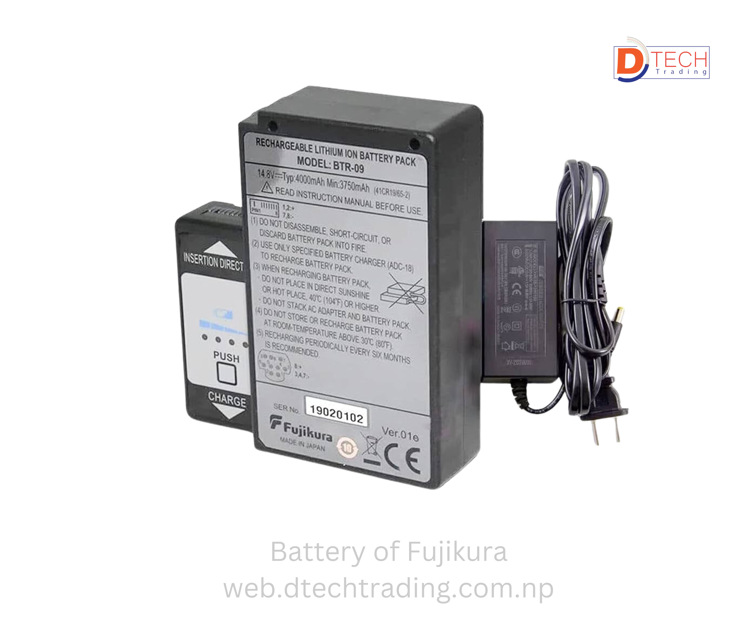 Battery of Fujikura BTR-09